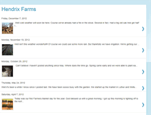 Tablet Screenshot of hendrixfarms.blogspot.com
