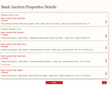 Tablet Screenshot of bank-auction-property.blogspot.com