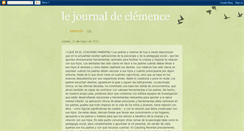 Desktop Screenshot of journaldeclemence.blogspot.com