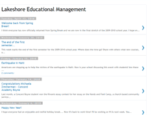 Tablet Screenshot of lakeshoreeducationalmanagement.blogspot.com