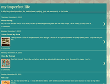 Tablet Screenshot of imperfectmom2two.blogspot.com