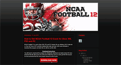 Desktop Screenshot of ncaacrack.blogspot.com