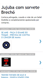 Mobile Screenshot of jujubacomsorvetebrecho.blogspot.com