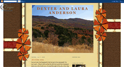 Desktop Screenshot of dexterandlauraanderson.blogspot.com
