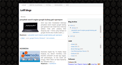 Desktop Screenshot of lutfikiper.blogspot.com