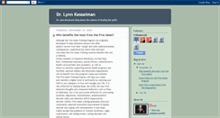 Desktop Screenshot of lynnkesselman.blogspot.com