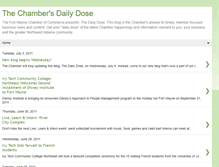 Tablet Screenshot of chamberdailydose.blogspot.com