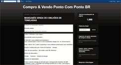 Desktop Screenshot of comproevendopontocompontobr.blogspot.com