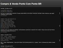 Tablet Screenshot of comproevendopontocompontobr.blogspot.com