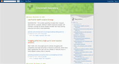 Desktop Screenshot of cincinnatiinsurance.blogspot.com