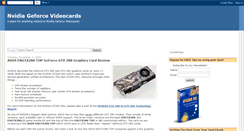 Desktop Screenshot of geforcecards.blogspot.com