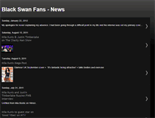 Tablet Screenshot of blackswanfans-news.blogspot.com