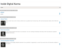 Tablet Screenshot of digitalkarmastudios.blogspot.com
