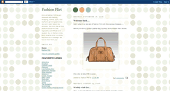 Desktop Screenshot of fashionflirt.blogspot.com