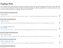 Tablet Screenshot of fashionflirt.blogspot.com