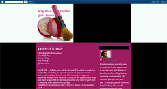 Desktop Screenshot of krystles.blogspot.com