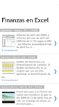 Mobile Screenshot of finanzasenexcel.blogspot.com