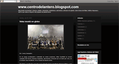 Desktop Screenshot of centrodelantero.blogspot.com