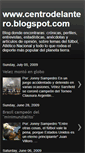 Mobile Screenshot of centrodelantero.blogspot.com