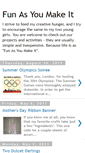 Mobile Screenshot of funasyoumakeit.blogspot.com