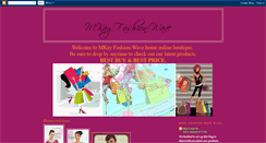 Desktop Screenshot of mkayfashion-wave.blogspot.com