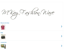 Tablet Screenshot of mkayfashion-wave.blogspot.com