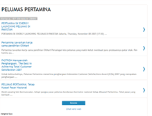 Tablet Screenshot of pertaminapelumasku.blogspot.com