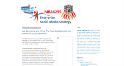 Desktop Screenshot of mba6295.blogspot.com