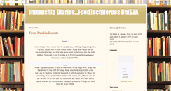 Desktop Screenshot of internship-diaries.blogspot.com