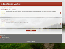 Tablet Screenshot of elliottwave100.blogspot.com