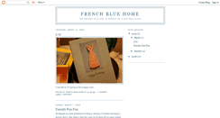 Desktop Screenshot of frenchbluehome.blogspot.com