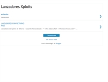 Tablet Screenshot of lanzador-x.blogspot.com
