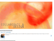 Tablet Screenshot of collaborateanddesign.blogspot.com