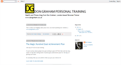 Desktop Screenshot of dongrahamtraining.blogspot.com