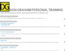 Tablet Screenshot of dongrahamtraining.blogspot.com