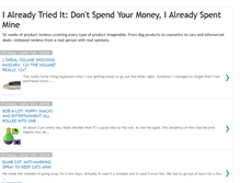 Tablet Screenshot of ialreadytriedit.blogspot.com