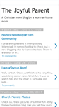 Mobile Screenshot of joyfulparent.blogspot.com