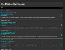 Tablet Screenshot of hockeysymposium.blogspot.com