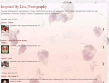 Tablet Screenshot of inspiredbylisa-photography.blogspot.com