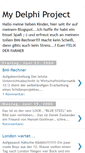 Mobile Screenshot of mydelphiproject.blogspot.com