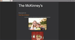 Desktop Screenshot of mckinneys.blogspot.com