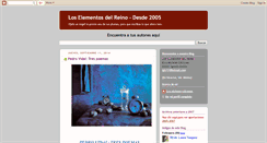 Desktop Screenshot of loselementosdelreino.blogspot.com