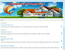 Tablet Screenshot of multimaxproperties.blogspot.com