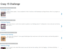 Tablet Screenshot of crazy15challenge2011.blogspot.com