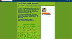 Desktop Screenshot of hawkinsmoorewedding.blogspot.com