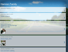 Tablet Screenshot of hamrenfamily.blogspot.com