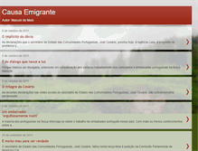 Tablet Screenshot of causaemigrante.blogspot.com