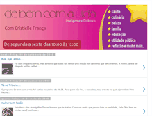 Tablet Screenshot of culturadebemcomavida.blogspot.com