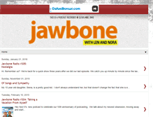 Tablet Screenshot of jawboneradio.blogspot.com