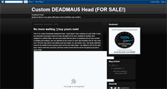 Desktop Screenshot of camdeadmau5head.blogspot.com